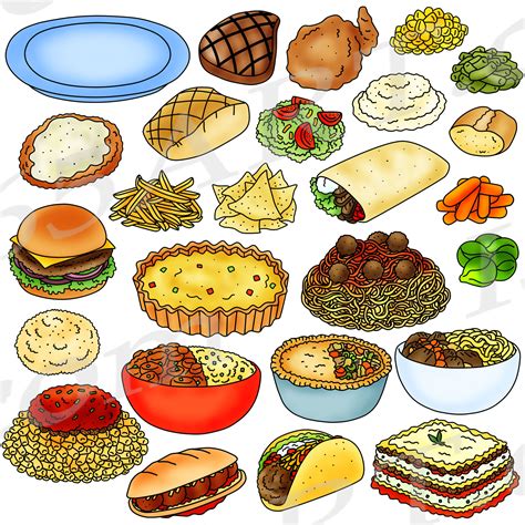 pictures of food clipart